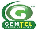 Gemtel Green Network Logo